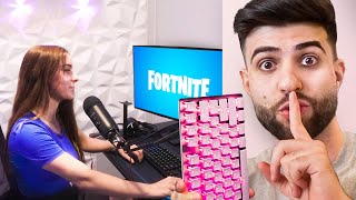 I TROLLED Loserfruit with a Wireless Keyboard [upl. by Power]