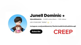 Junell Dominic Is A CREEP  roblox youtuber junell dominic [upl. by Inalaek]