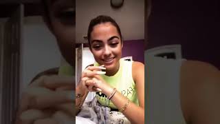 Malu Trevejo Instagram Live  8 march 2024 [upl. by Kcuhc747]