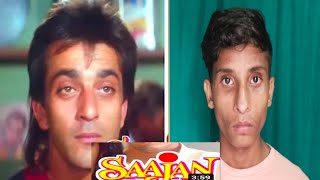 Saajan movie spoof  Salman Khan  Sanjay Dutt  Saajan movie Dialoge  Saajan Movie Best scene [upl. by Sukramaj]