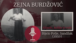 Zejna Burdžović  Alipašo koliko te vole [upl. by Ailey]