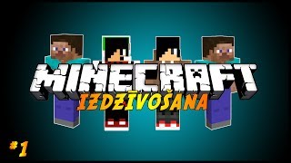 Minecraft Izdzīvošana Nr 1  latviski [upl. by Hgielar287]