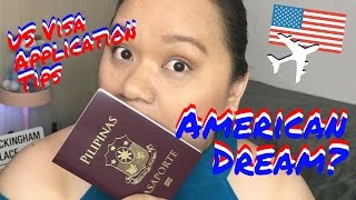 TIP TUESDAY  US VISA APPLICATION TIPS TAGLISH [upl. by Hcurab266]