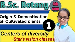 centers of diversity of plantbsc 4th sem botanyECONOMIC BOTANY ETHNOMEDICINE amp PHYTOCHEMISTRYL1 [upl. by Joshua]