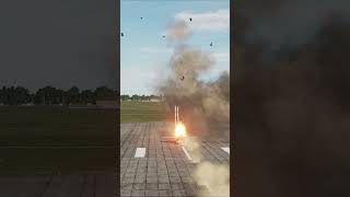 German Mig29G Fighter Jet Shot Down by American F16C During TakeOff  DCS [upl. by Cenac892]