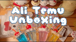 Unboxing💟ASMR 귀여운 잡템 가득 알리깡  aliexpress temu haul unboxing [upl. by Ecinnej293]