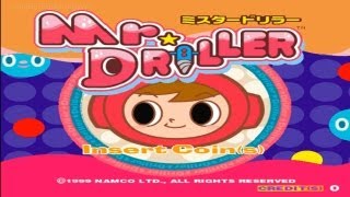 Mr Driller 1999 Namco Mame Retro Arcade Games [upl. by Ahsot434]