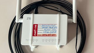 ZTE easy change password wifi from modem metfone [upl. by Medarda]