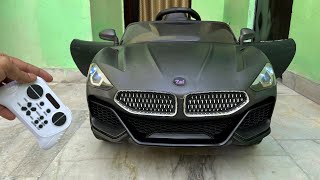 RC BMW Z8i Car Unboxing amp Testing  24GHz Radio Control Ride on Car  Shamshad Maker 🔥🔥 [upl. by Delahk416]