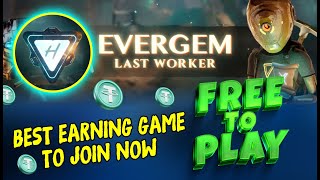 I found a best Free to Play Game Evergem I Get Free HPE tokens daily without any investment [upl. by Trueman]