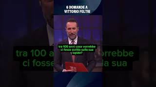 6 domande a Vittorio Feltri shorts vittoriofeltri lucasommi accordiedisaccordi [upl. by Geralda]