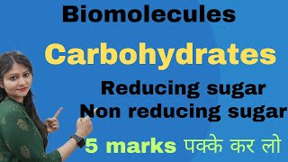 Reducing And Non Reducing Sugar Carbohydrates  Biomolecules  Class 12 😱😱🔥🔥 [upl. by Erimahs]