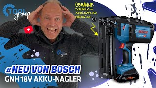 Wie taff ist der AKKUNAGLER GNH 1864 M von Bosch wirklich Ein Profi im Trockenbau  ToolGroup [upl. by Gervais]