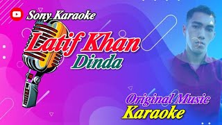 DINDA LATIEF KHAN KARAOKE DANGDUT ORIGINAL  sonykaraokeofficial [upl. by Aynik]