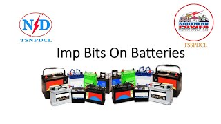 Imp Bits On Batteries for all exams in 2024in telugu [upl. by Neehsuan943]