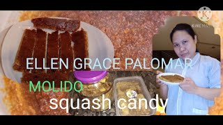 how to make squash candymolido in masbateDell23 Palomar Vlogs [upl. by Calabresi]