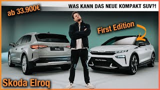 Skoda Elroq im Test 2025 Alle Infos zum NEUEN Kompakt SUV ab 33900€ Review  First Edition  POV [upl. by Kos201]