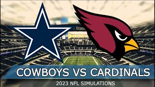 Dallas Cowboys vs Arizona Cardinals  NFL Week 3 2023 Full Game Highlights  Madden 24 Sim [upl. by Rip]