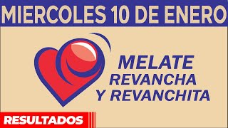 Resultado del sorteo de Melate Revancha y Revanchita del Miércoles 10 de Enero de del 2024 [upl. by Niro]