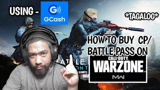 Step by Step Guide how to buy COD WARZONE CPBATTLE POINTS Battle Pass Tagalog [upl. by Eiramait]