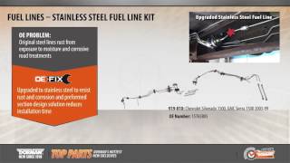 Highlighted Part Fuel Lines for Select Chevy amp GMC Truck Models [upl. by Nye]