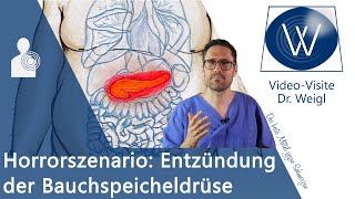 Horrorszenario Pankreatitis  Was tun bei akuter oder chronischer Entzündung der Bauchspeicheldrüse [upl. by Ardeed]