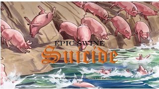 Epic Swine Suicide  Why Did Jesus Allow Demons to Enter Pigs  Mark 5120 [upl. by Noved]