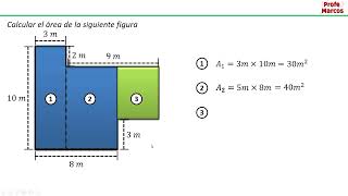 Áreas de figuras compuestas [upl. by Gwenneth]