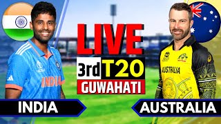 India vs Australia 3rd T20 Live  India vs Australia Live  IND vs AUS Live Commentary livestream [upl. by Saxela652]