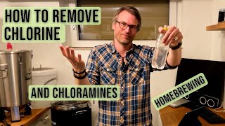 5 ways to remove chlorine and chloramine from brewing water [upl. by Nwahsirhc67]