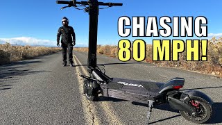 Worlds Fastest Production Escooter Claims 80 MPH Top Speed EMOVE Roadster Speed Test [upl. by Assen45]