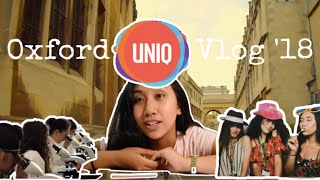 MY UNIQ VLOG 2018 in Oxford University [upl. by Nivonod]