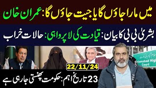 Imran Khan and Bushra Bibi Statement  23 Date Important  Imran Riaz Khan VLOG [upl. by Aidiruy]