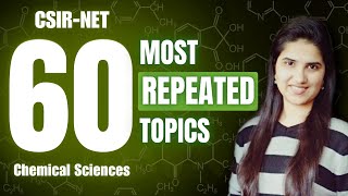 CSIR NET Chemistry Important topics  CSIR NET Chemical Science most repeated questions Jyoti Rathi [upl. by Etiuqal]