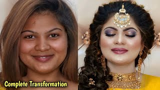 Makeup Transformation for Dark skin Tone  Use this QUICK BLENDING TRICK for colorful eyeshadows [upl. by Arras942]