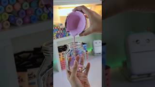 Strawberry Nutella😱🍓🩷🎀  Painting on Nutella jar shorts diy handmade painting craft trending [upl. by Colier868]