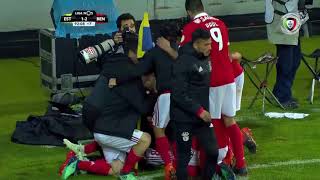 Goal  Golo Salvio Estoril 12 Benfica Liga 1718 31 [upl. by Erine]