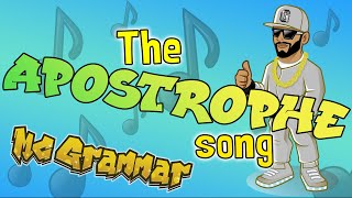 The Apostrophe Song  MC Grammar 🎤  Educational Rap Songs for Kids 🎵 [upl. by Clary595]