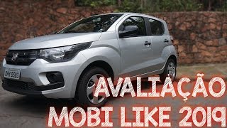 Avaliação Fiat Mobi Like 4 cilindros 2019 10 [upl. by Buschi]