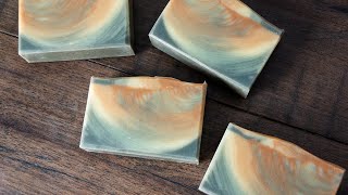 Making Lost Isle soap with the One Pot Wonder technique [upl. by Ahtebbat]