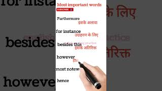 Most important words shorts englishreadingpractice spokenenglish importance [upl. by Ennovyhc]