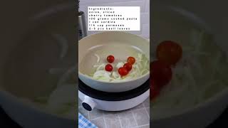 Quick and Easy Sardine Pasta Recipe  Chito Cooks quickrecipe easyrecipe pasta sardines shorts [upl. by Tamar]