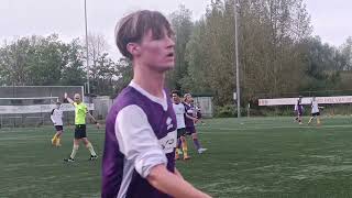 Beerschot VAA 💜 Vs Lokeren Temse 🤍  U16 Elite  2nd half [upl. by Arres]