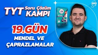 Mendel Genetiği ve Çaprazlamalar Soru Çözümü  21 Günde TYT Biyoloji Kampı19 [upl. by Ramalahs544]