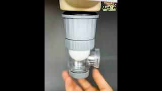 amazing drain waste pipe fitting tips tips drains shortsshortyt plumbingkitchenideas drain [upl. by Nibbs153]