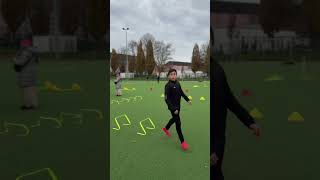 How To improve Quickness and Agility💥quicknesstraining agility footballer speed speedandagility [upl. by Ees]