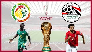 SÉNÉGAL  ÉGYPTE BARRAGE COUPE DU MONDE 2022 QUI VA SE QUALIFIER POUR LE MONDIAL QATARI [upl. by Ylimme530]