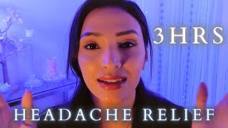 ASMR for Headaches  3 HOURS of Head Treatments for Pain  ASMR Roleplay [upl. by Fraze]