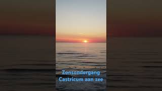 Zonsondergang Castricum aan zee [upl. by Cioffred]