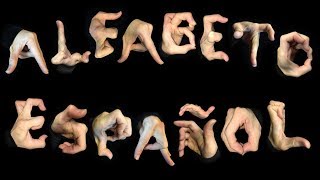 Spanish Alphabet  Finger font   Alfabeto Español  la Fuente del Dedo Canción de ABC [upl. by Hedaza840]